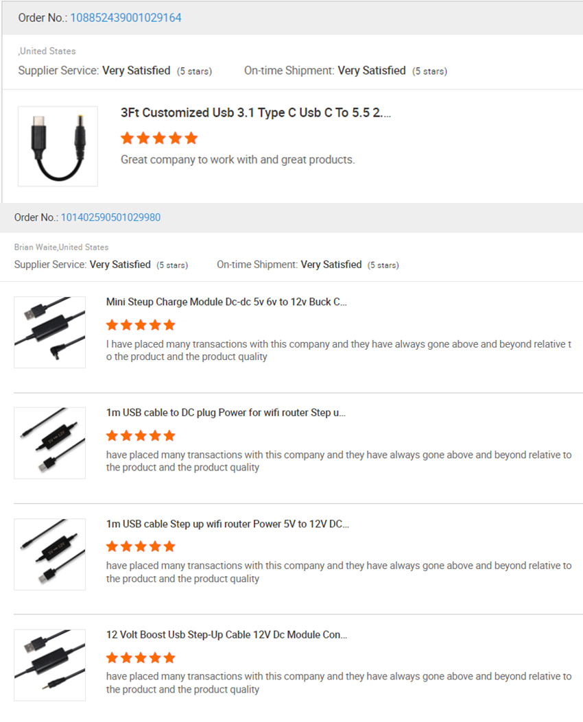 5V to 12V USB Converter Cable for Router Fast Charge