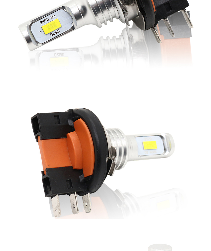 Luces Para Carros H15 Automotive LED Headlight DRL Halogen Bulbs Headlights