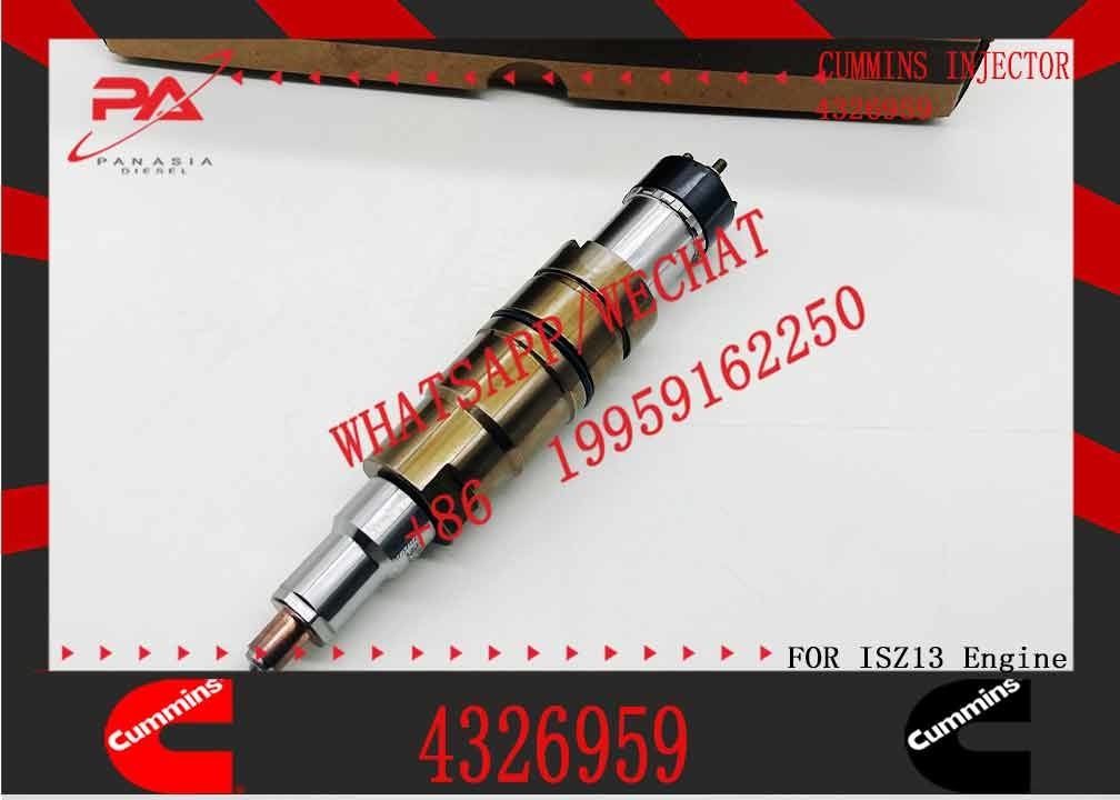 factory fuel injector assembly CRDI 2872544 2872405 4326959 4307217 5491721 4326959 for Cummins Scania XPI injector