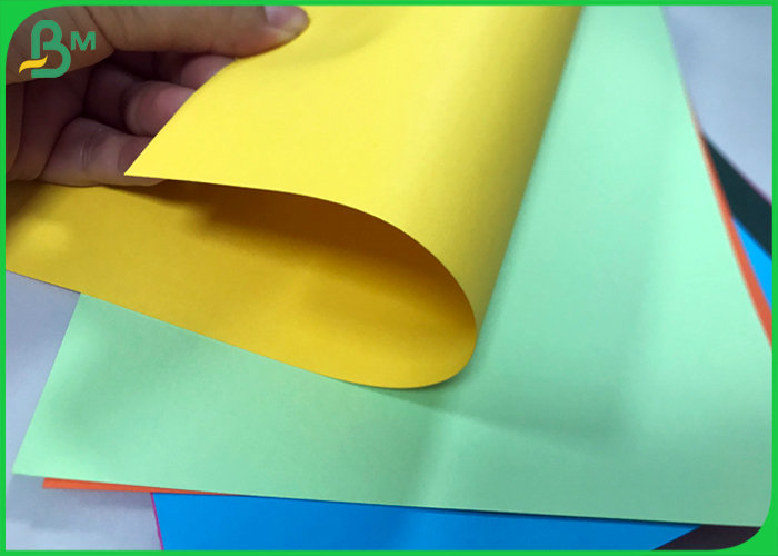 A1 Size Origami Board Bright / Dark Color 80gsm 180gsm Manila Kraft Paper Rames