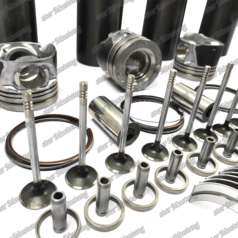 D34 Overhaul Repair Set Cylinder Liner Piston Kit Gasket Kit Valve Seat Guide Main Bearing Con Rod Bearing For Doosan