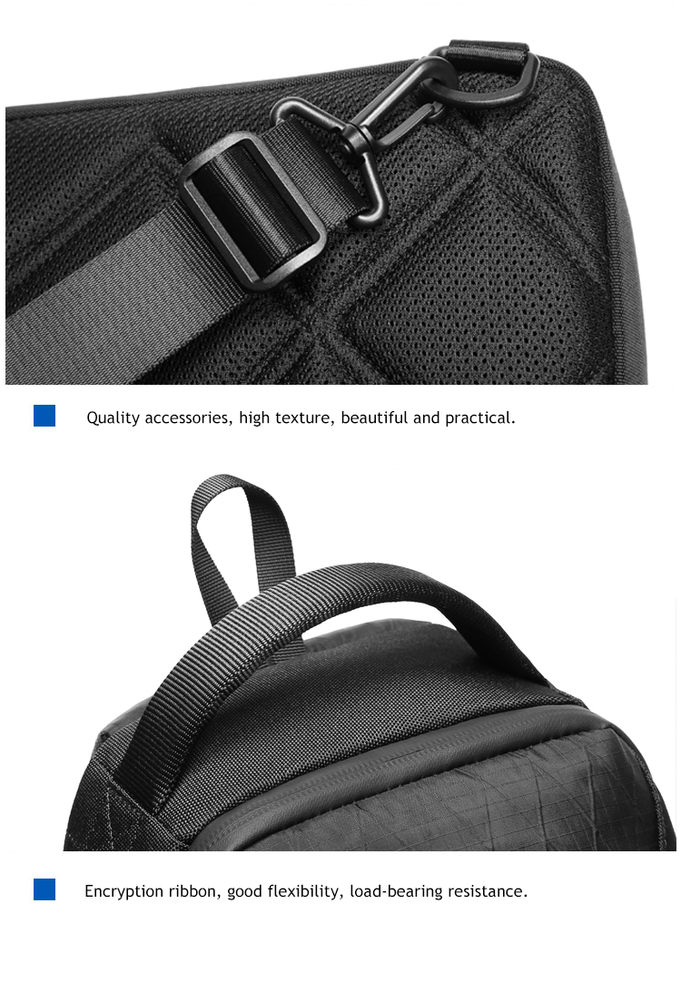 Oxford Cloth 6L Casual Shoulder Bag