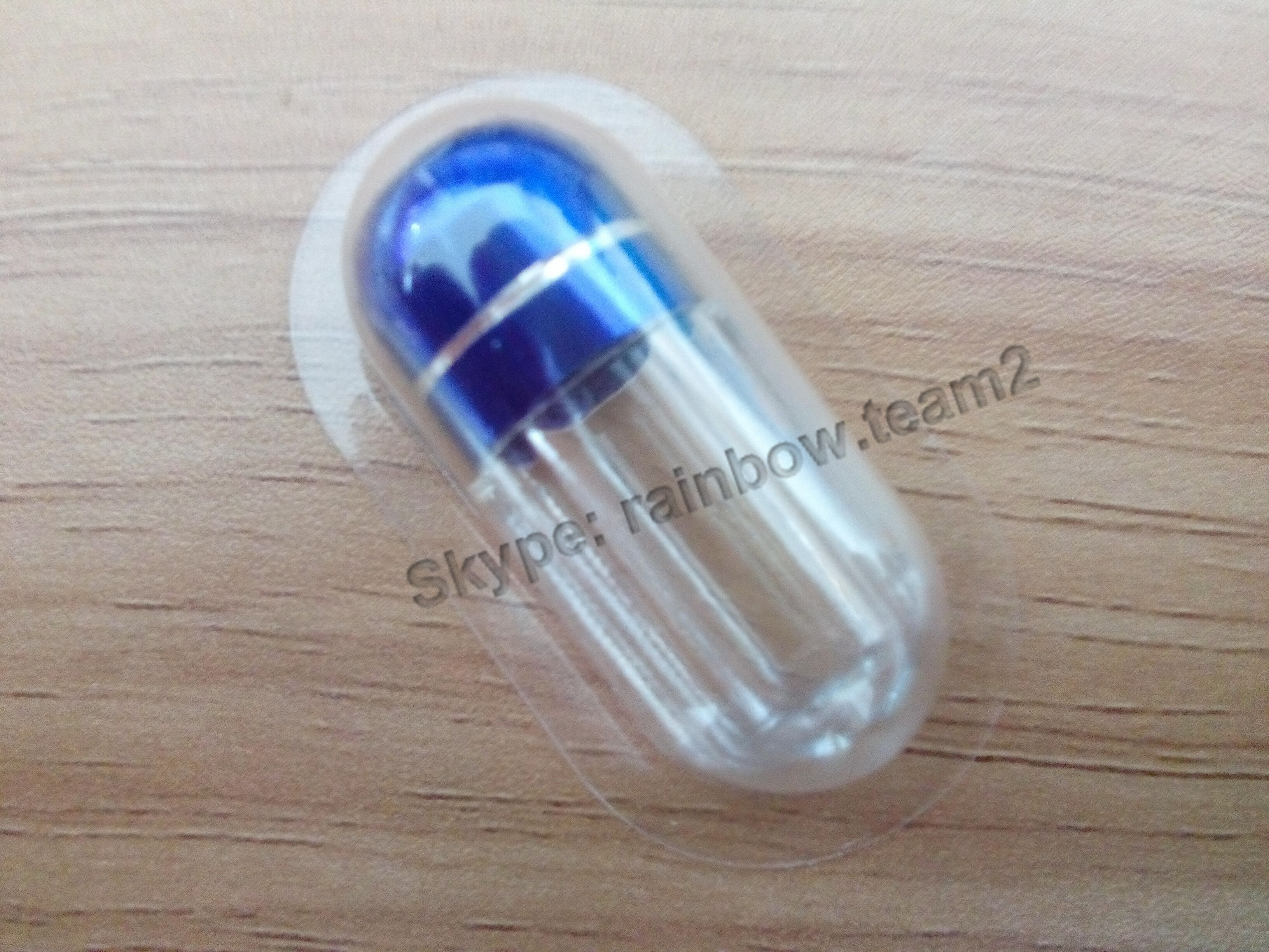 Capsule Blister And Sex Pills Small Plastic Pill Containers , Capsule Shape