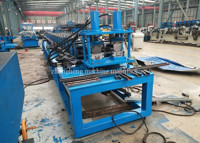 C U Lip Channel Roll Forming Machine Two In One With Servo Motor Drive