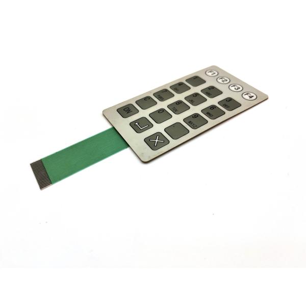 Waterproof Matrix Membrane Keypad Custom Keypad Membrane Compact For Marine Electronics