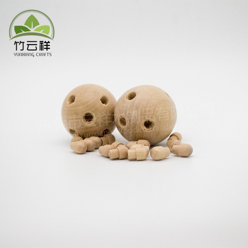 wood hand therapy ball Elderly Health Care Ball Hand Exercise Ball for Stress Relief