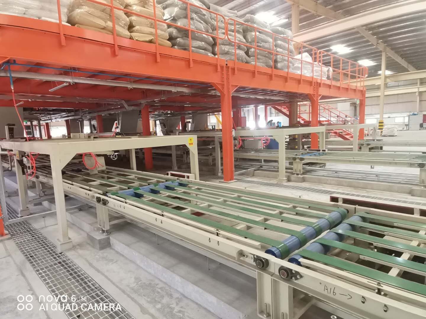 Fully Automatic Sulfate Magnesium Oxide Board Forming Machinery for Door Core Frame