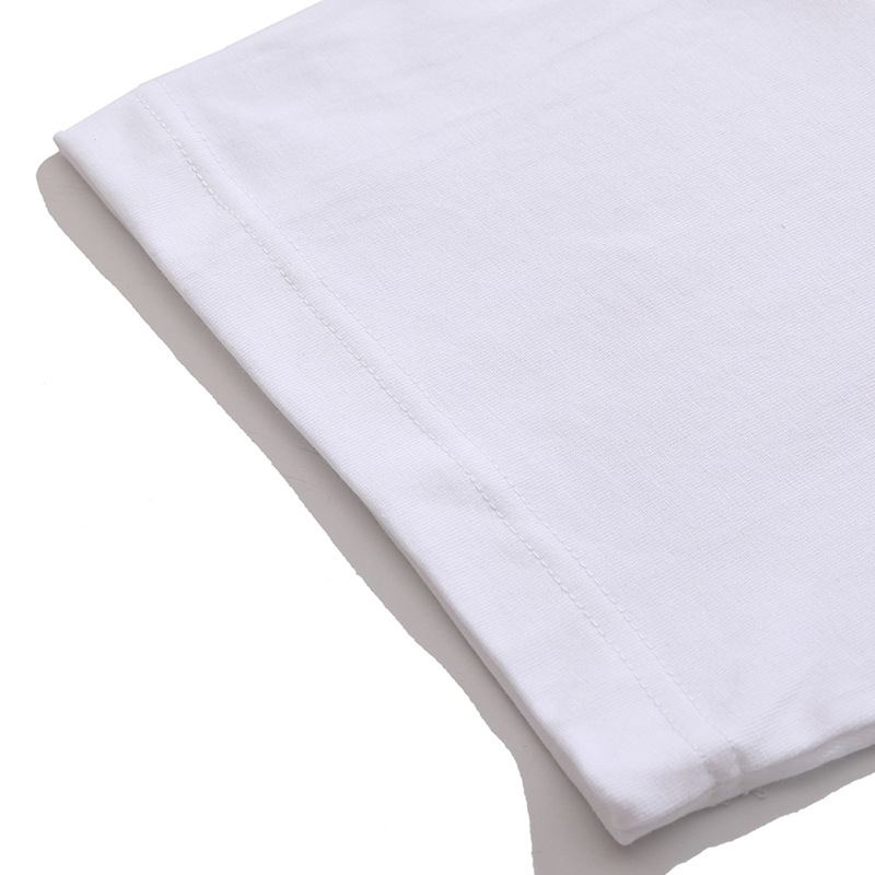 Vintage Style Men's Short Sleeve T-Shirt Woven 240g Fabric Custom Color Large Version