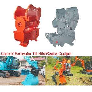Quality Hydraulic quick coupler for excavator , Pin Grabber Mini Digger Excavator Quick Coupler for sale