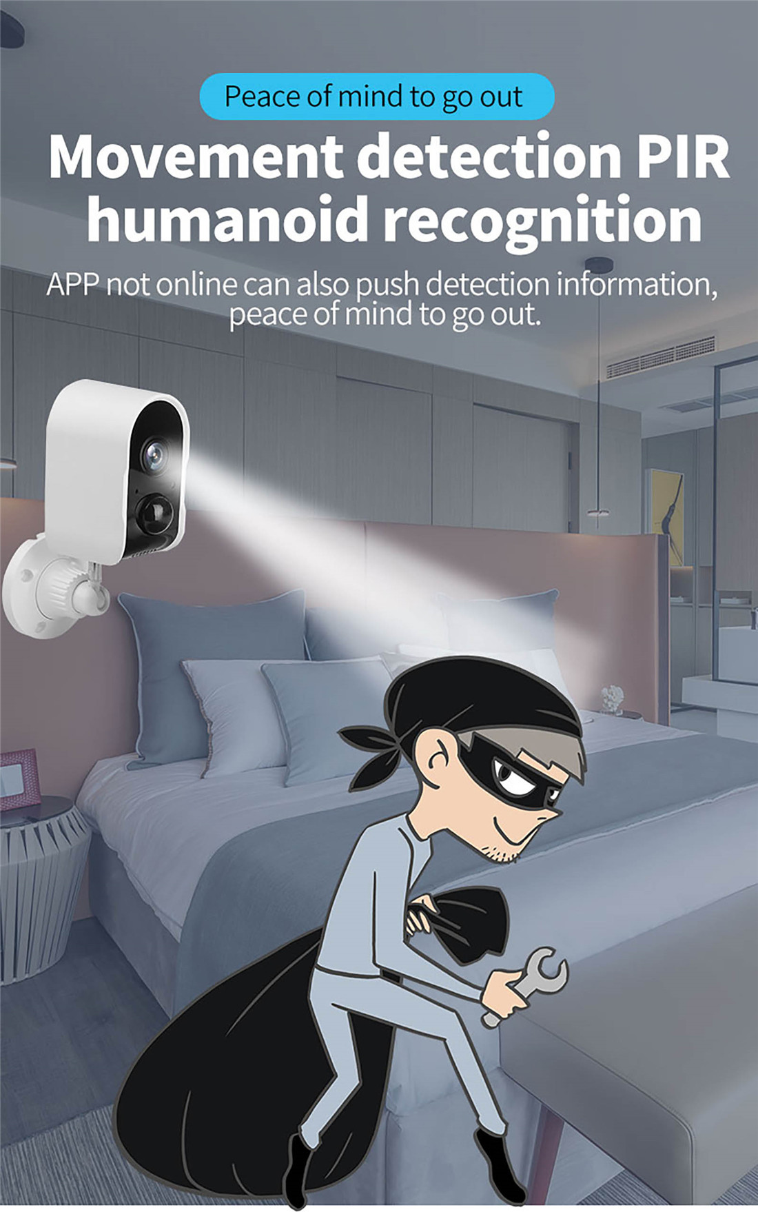 TUYA Wifi Battery Camera(TP-S8T)