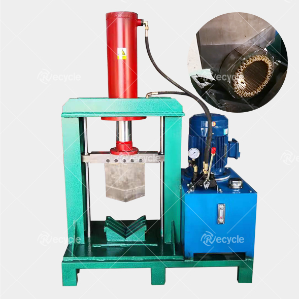 Used Motor Scrap Electric Motor Splitting Machine Best Choice for Motor Recycling