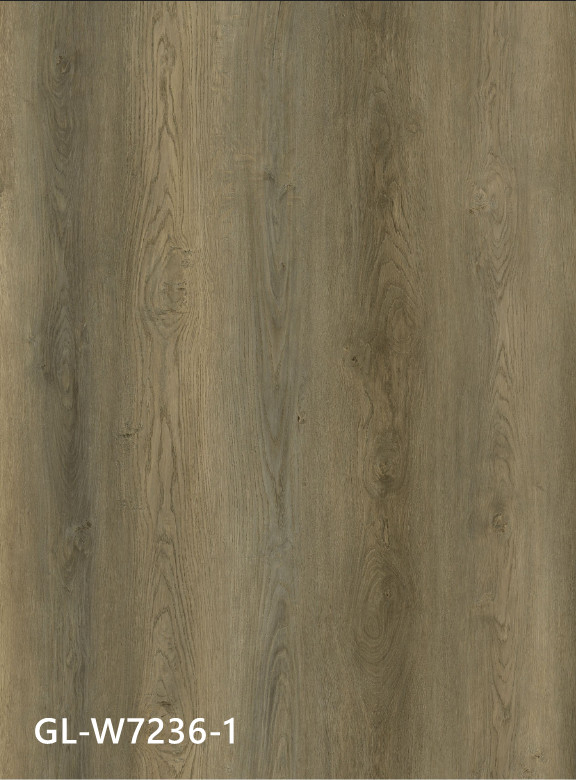 Fireproof Pet Friendly Click SPC Flooring Oak Grain Stone PVC Vinyl Composite