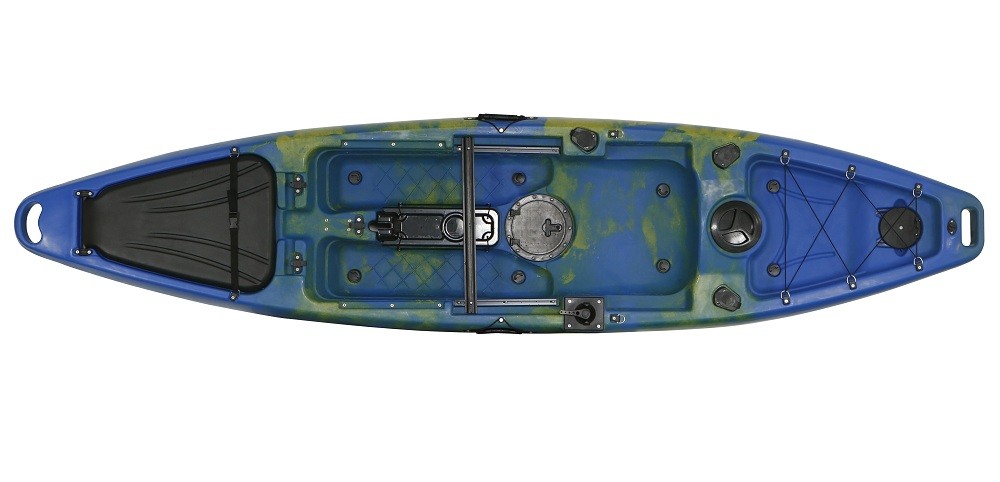 Maneuverable Sea Touring Kayak Well Balanced No Inflatable Harsh Weather