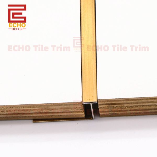 Stainless Steel Tile Trim gap between tile to tile edging Transition