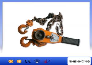 China 0.75-9Ton Vital Hand Operated Lever Block , Manual Lifting Level Chain Hoist on sale