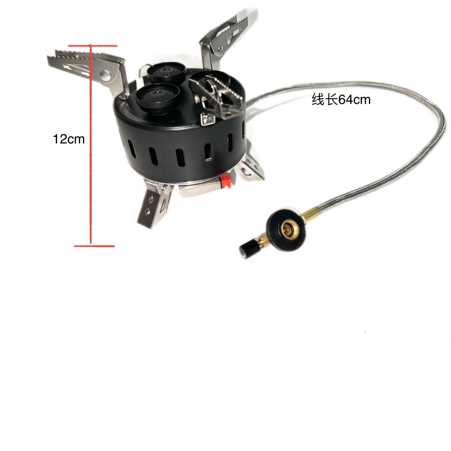Clean Finishing Slammer Grill Gas Stove for Lightweight and Hot Outdoor Cooking