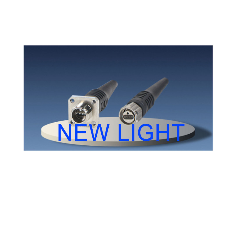 IP67 Military Grade Outdoor Fiber Cable ODC Type Plug To LC/UPC Single Mode