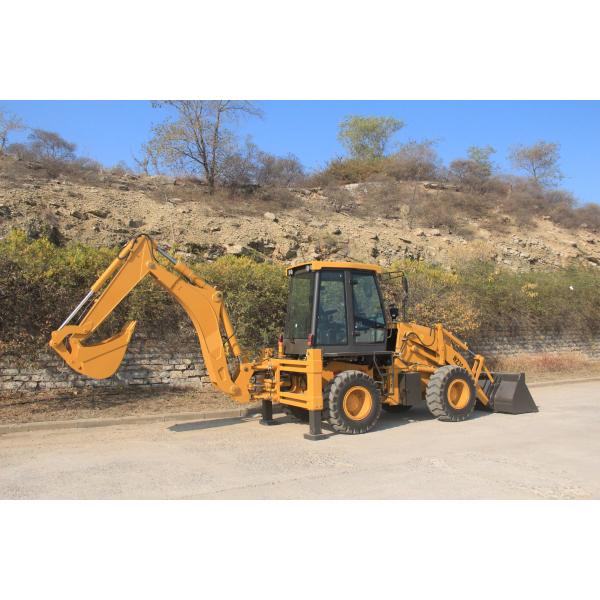 7600kg Diesel Powered Backhoe Loader WZ30-25 loader With High Efficiency