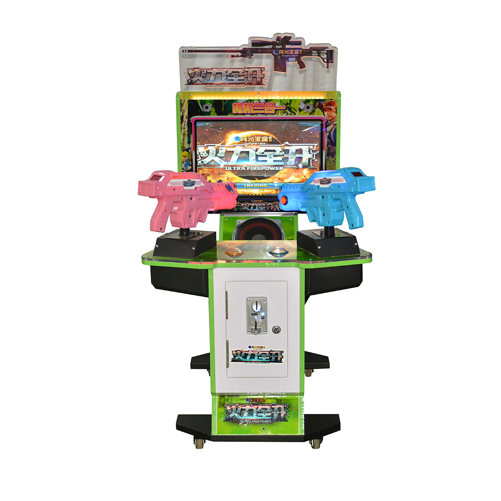 FPS Arcade Machine Shooting Games 22 Inches Shooting Simulator Crazy Shooters