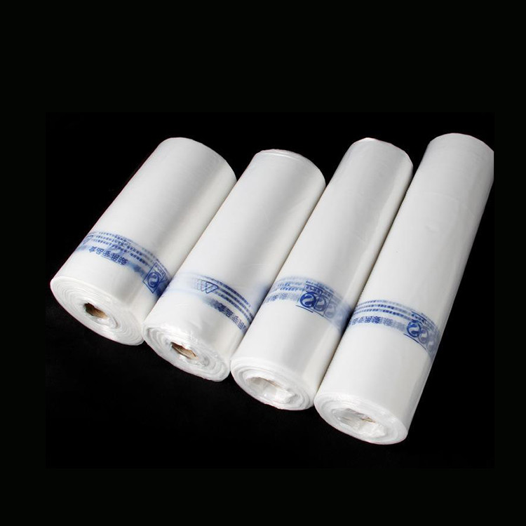 Clear Plastic 10 Micron Commercial Food Bags Flat Poly For Food Packaging