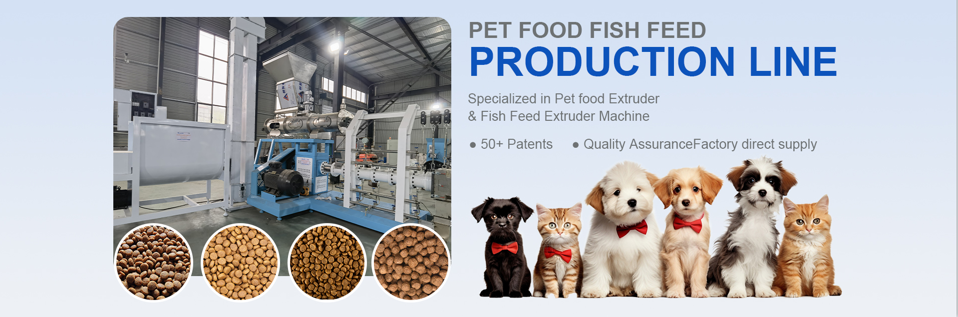High Efficiency Twin-Screw Feed Extruder with Nutrition Preservation and Energy Saving for Fish Feed Production Line