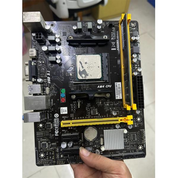 Customized A320MH for biostar AM4 DDR4 64G SATA3*4 USB3.1 M-ATX Desktop A320 Motherboard High Quality Fast Ship