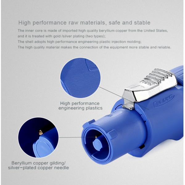 CNLINKO Factory M24 3pin Bulkhead Electrical Connector IP68 Waterproof Socket and Plug Male Female Push in Wire Connector