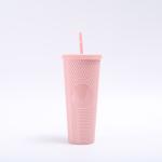 24oz Harvest Gradient Grid Cold Cup Tumbler Budget-Friendly