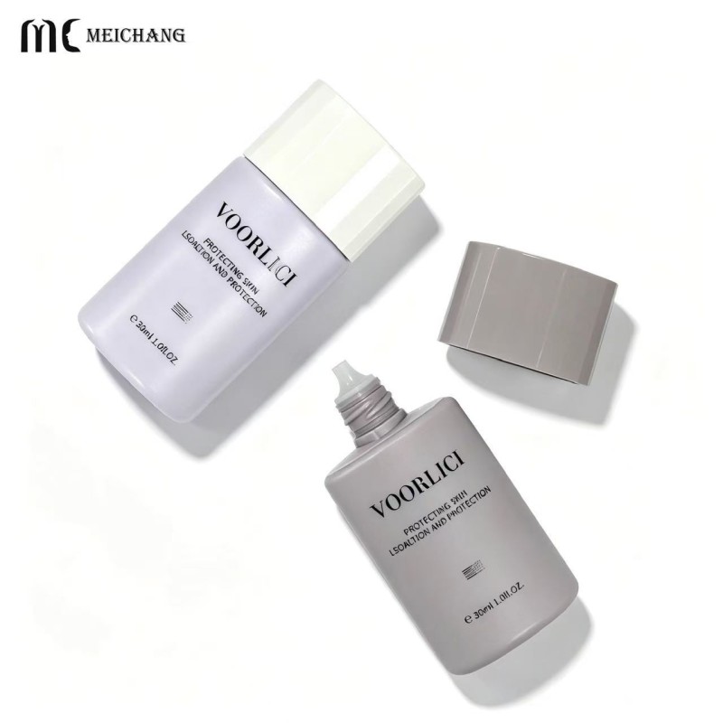 30ml & 50ml Luxury Biodegradable PE Squeeze Bottle for Foundation & Primer Packaging Lightweight FDA-Oriented Cosmetic Packaging Solution(MC-1416)