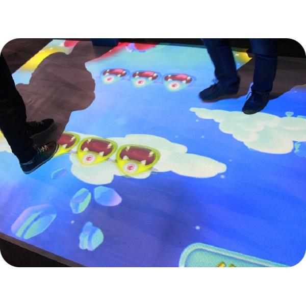 Amusement 3D Interactive Floor Projection System Kid Games