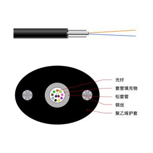 Quality Steel Wire Strength Member FTTH Fiber Optic Cable GYXTPY for sale