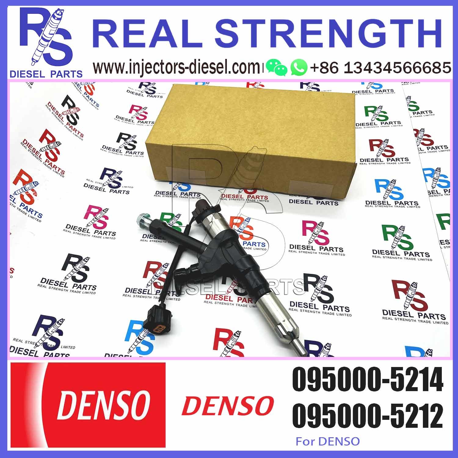 Common Rail Injector 095000-5215 For P11C 23670-E0351 SK450 095000-5212 095000-5214