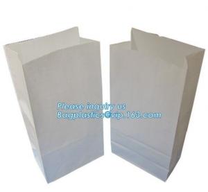 China wholesale bread paper bag for customer blank paper bag,greaseproof printed bakery bread packaging plastic paper bags wit on sale