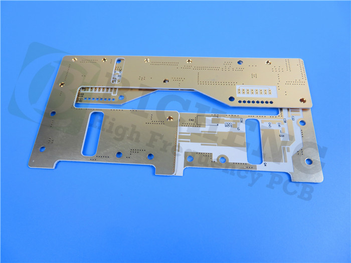 25mil RF-60A Immersion Tin PCB Double Sided Customized Circuit Board