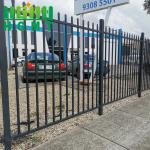 Elegant Exquisite Tubular Steel Fence Guardrail Custom Design Residential Garden
