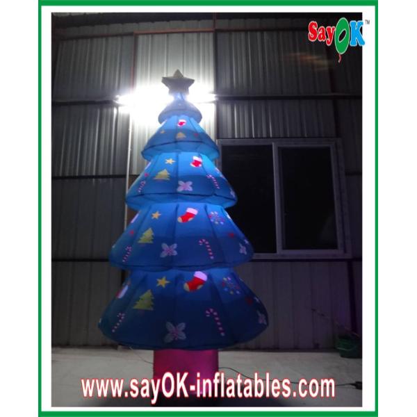 210D Inflatable Christmas Decoration / Inflatable Christmas Tree