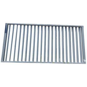Quality Modern Robust Black Anodized Aluminum Railing Stainless Steel Fence for sale