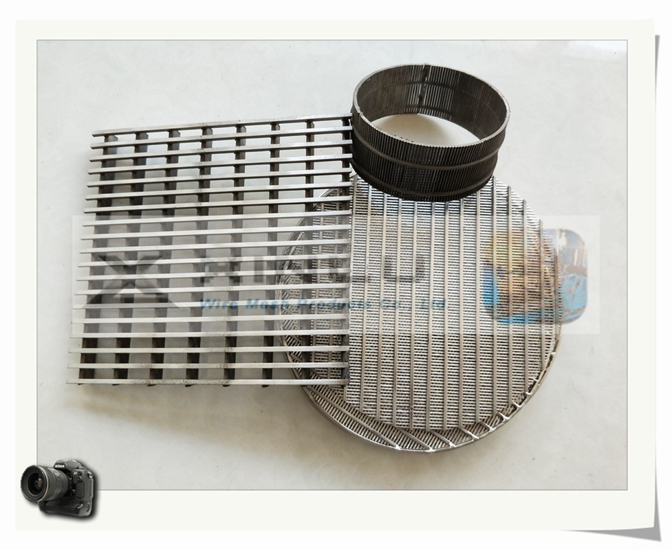 DEWATERING SCREEN PANEL / JOHNSON SCREEN PLATE / V WIRE SLOT PANEL / WEDGE WIRE SUPPORT GRIDS / WEDGE WIRE GRATING