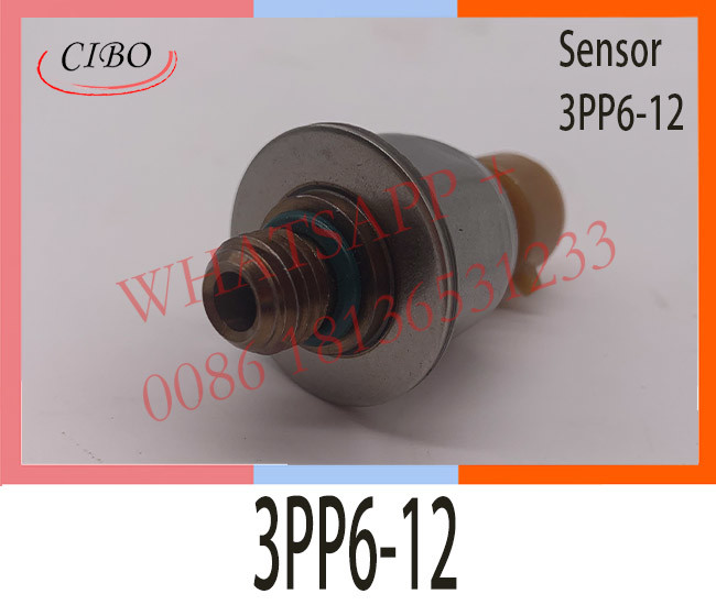 3PP6-12 Diesel Engine Fuel Pressure Sensor 1845428C92 4C3Z9F838A For Truck Fords 04-07 6.0L 3pp612
