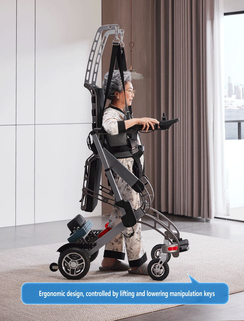 Hospital And Home Folding Electric Mobility Chair For Mobility Assistance