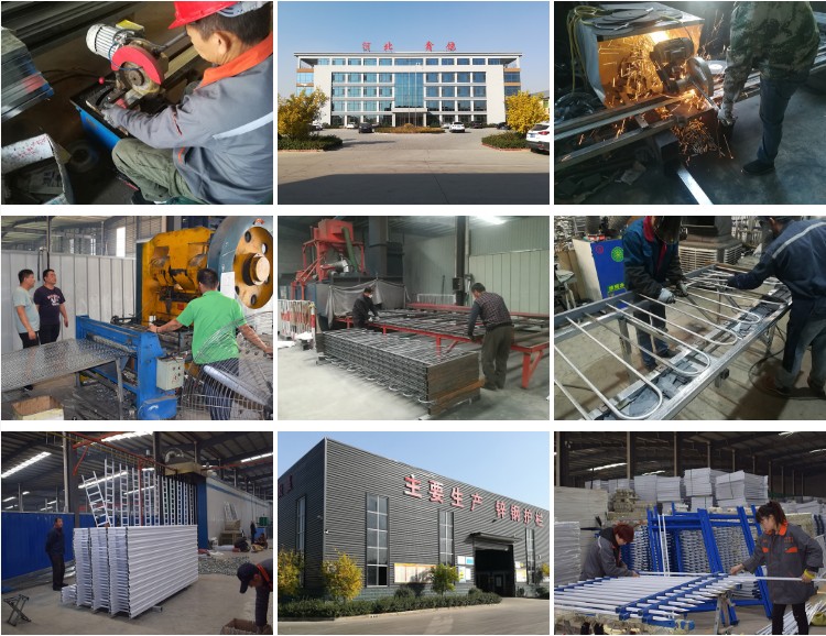 Welded Steel Garrison Fencing Panels