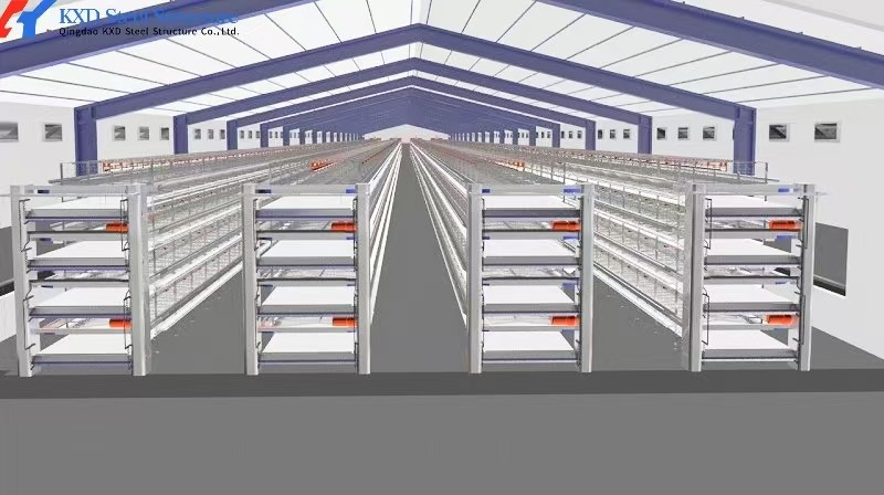 Steel Structure Plant Warehouse Poultry House Commercial Building Steel Structure