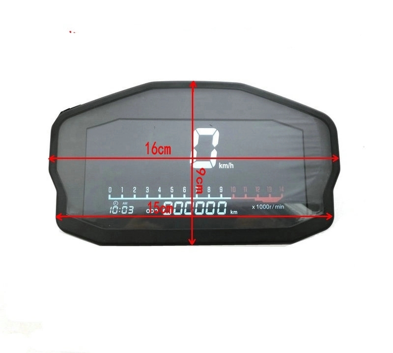 Odm Motorbike Digital Speedometer