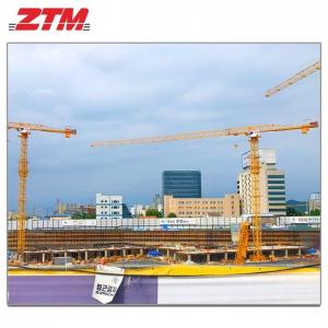 China ZTT466B Flattop Tower Crane 18t Capacity 70m Jib Length 5.5t Tip Load Hoisting Equipment on sale