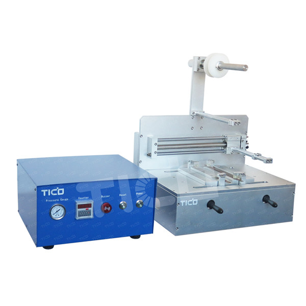 Quality 300mm Pouch Cell Lab Equipment Electrode Stacking Machine 0.7Mpa for sale
