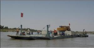 Quality Lake Reusable Ferry Barge Emergency With Simple Structure , Shallow Water for sale