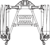 Large-load Heavy-duty Unmanned Aerial Vehicle Foldable And Portable For Multi-functional Application