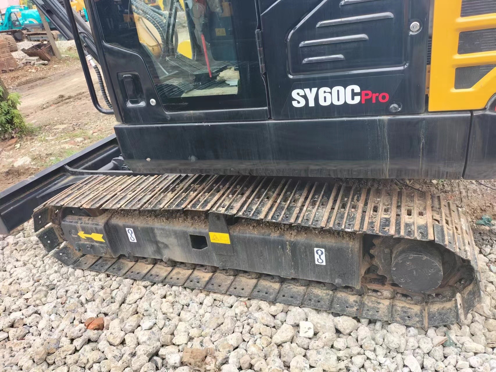 Used SANY Digger SY60 Secondhand 6ton Small Type Mini Crawler Excavator
