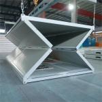 Thermal Insulated Temporary Prefab Folding Container House Office