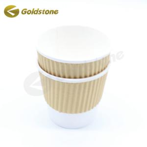 Quality Varnishing Hot Coffee Cups Disposable Paper Custom Disposable Coffee Cups for sale